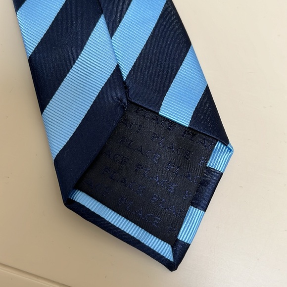 Blue Striped Tie - Picture 3 of 4